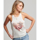 Superdry Γυναικεία αμάνικη μπλούζα Vintage Logo Narrative Vest Top